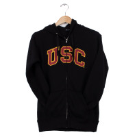 USC Trojan Basics Women's Full-Zip Fleece Hoodie